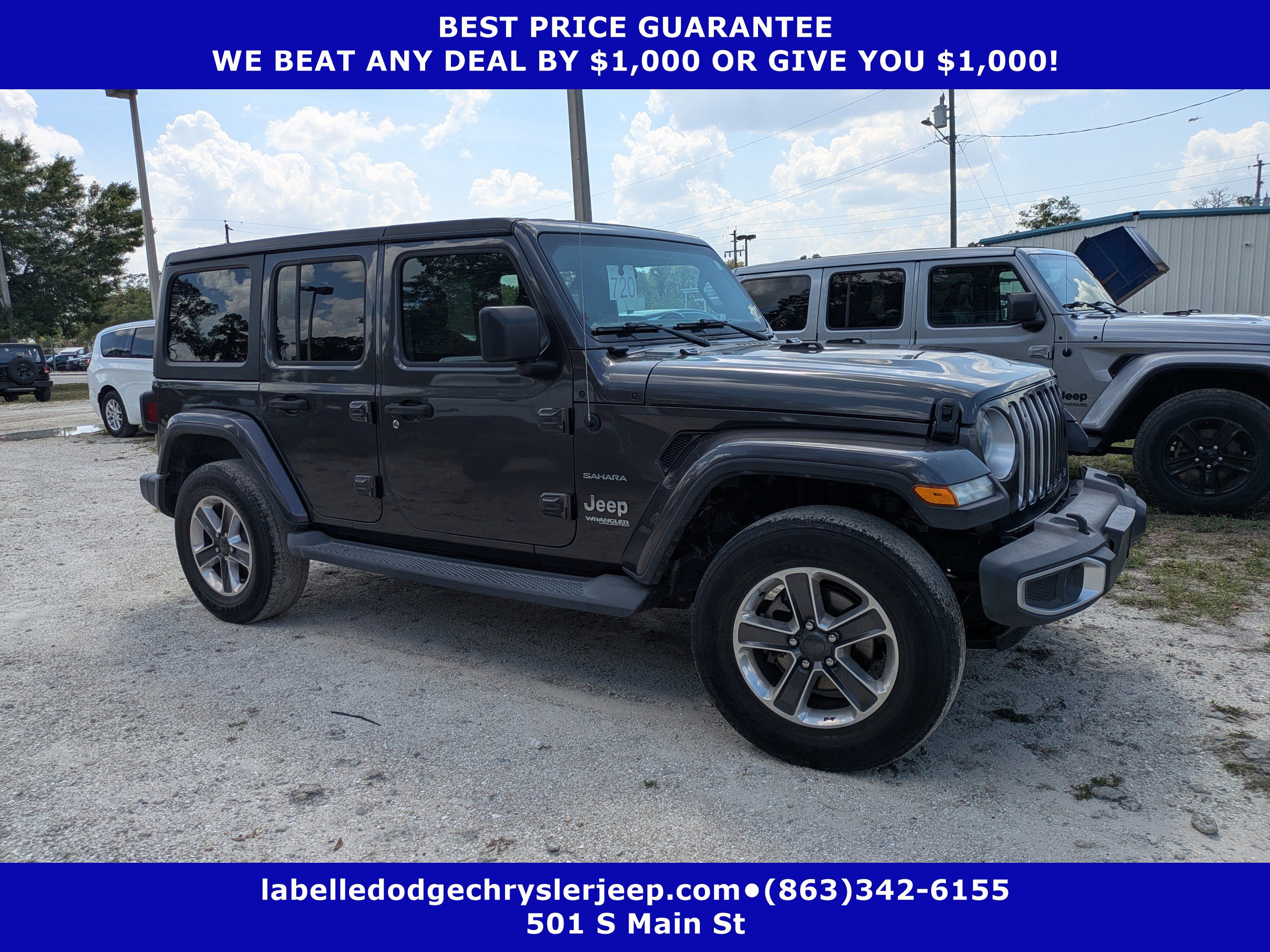 Used 2020 Jeep Wrangler Unlimited Sahara