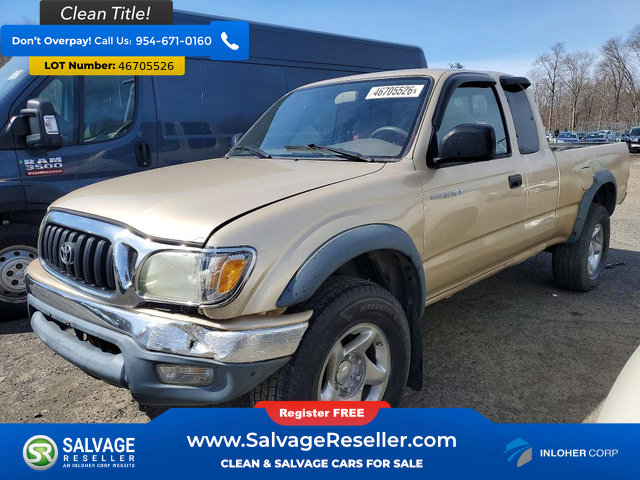 Used 2002 Toyota Tacoma 4x4 Xtracab V6