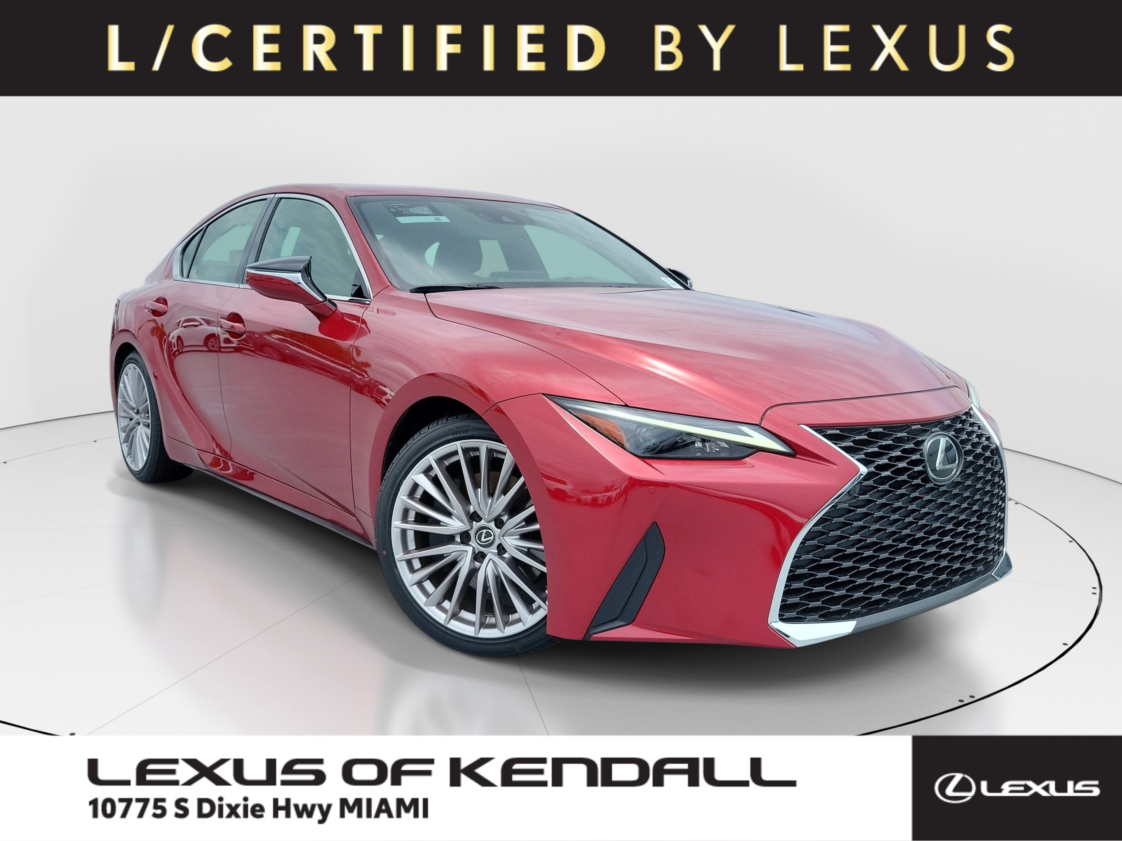 Certified 2023 Lexus IS 300 w/ Premium Package