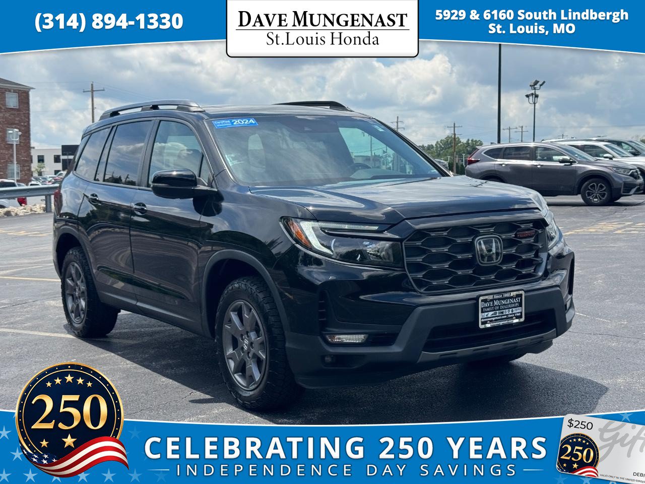 Certified 2024 Honda Passport TrailSport