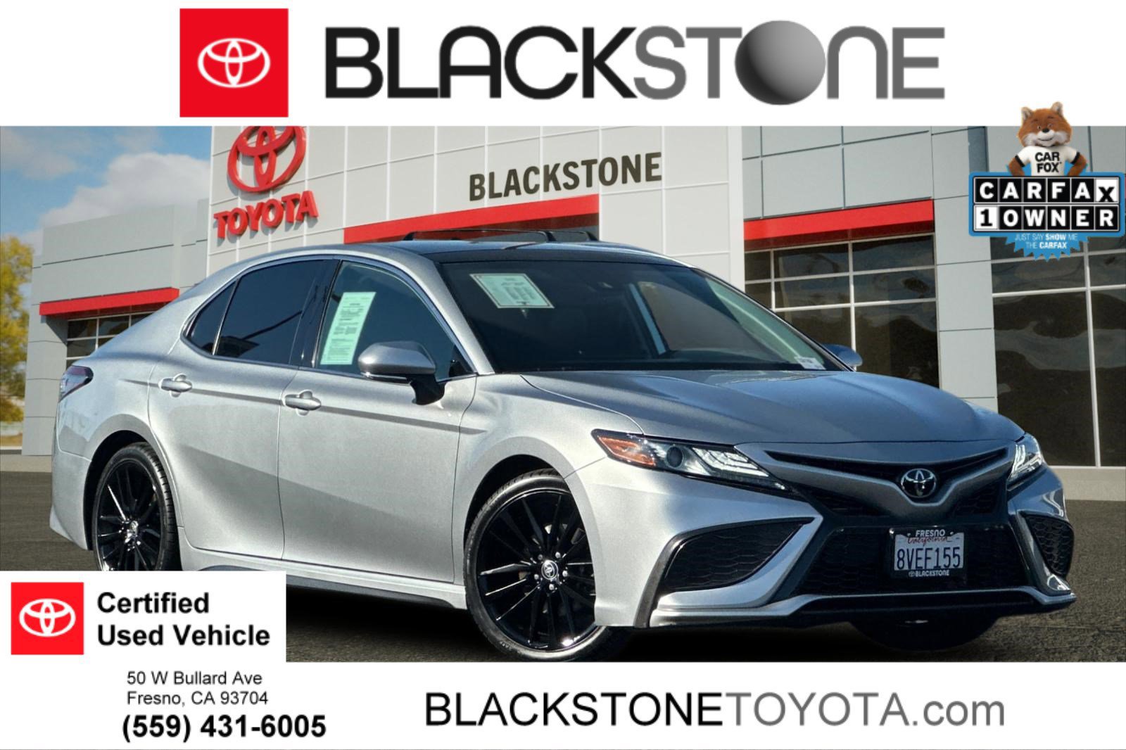 Certified 2021 Toyota Camry XSE