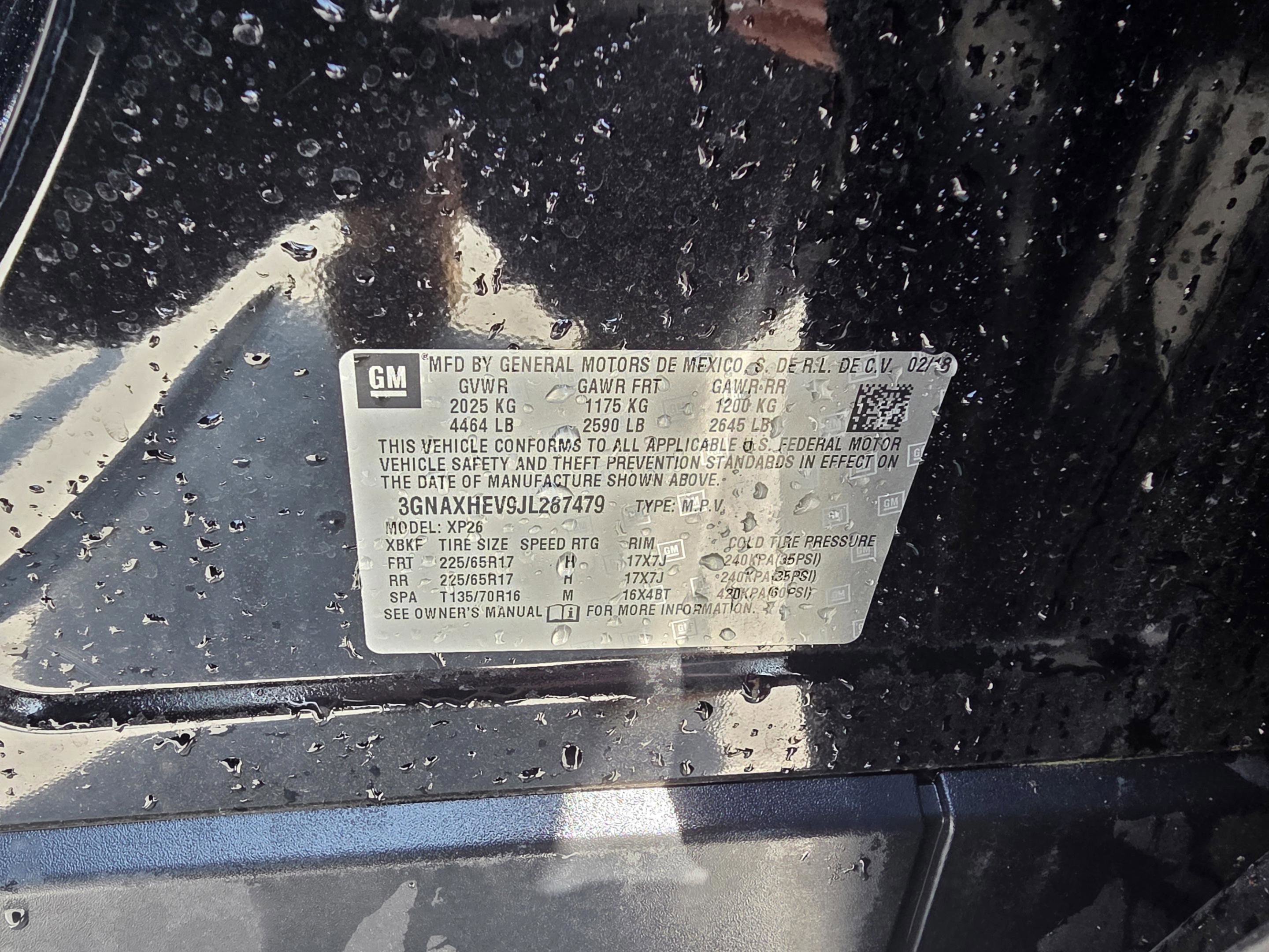 2018 Chevrolet Equinox LS