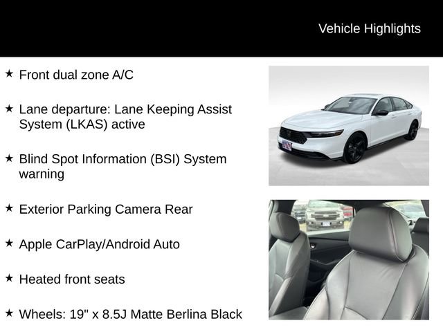 2023 Honda Accord Sport