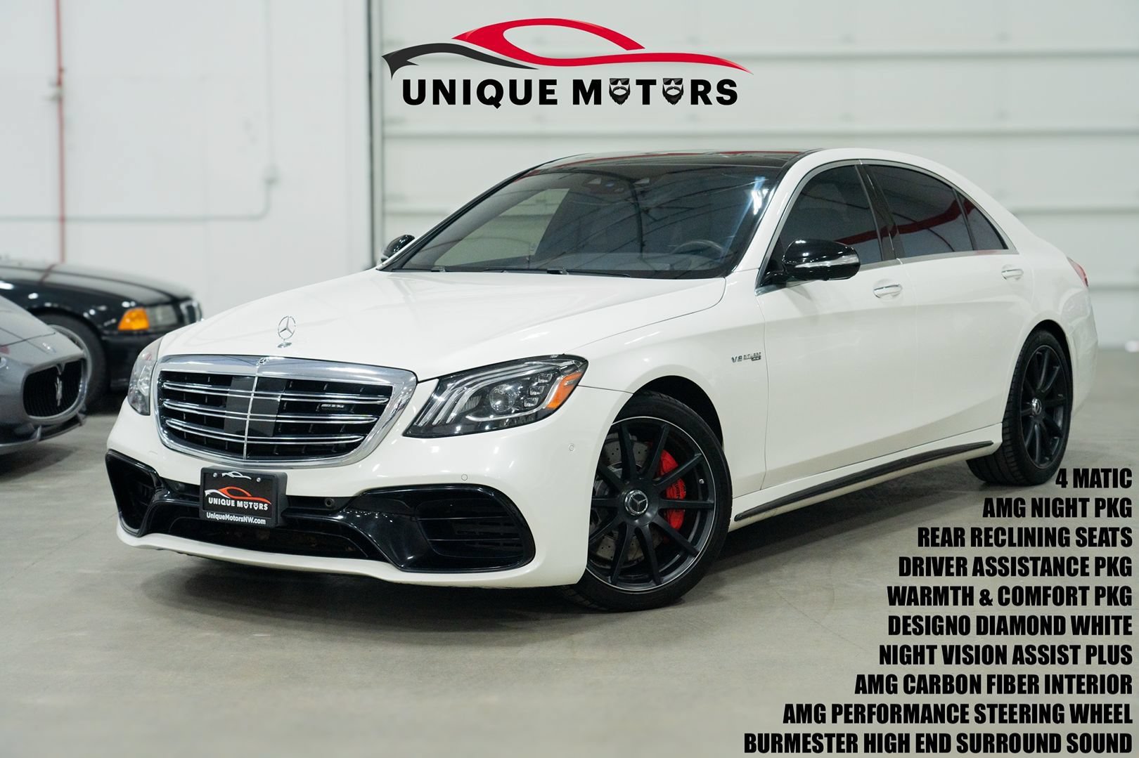 Used 2018 Mercedes-Benz S 63 AMG S 4MATIC Sedan