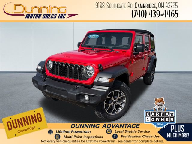 Used 2024 Jeep Wrangler Sport S