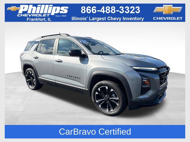 Certified 2025 Chevrolet Equinox RS w/ Safety and Technology Package