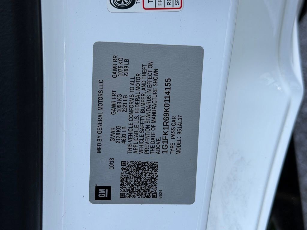 2019 Chevrolet Camaro ZL1