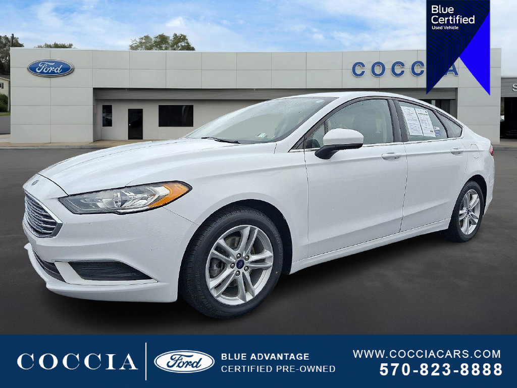 Certified 2018 Ford Fusion SE w/ Fusion SE Technology Package
