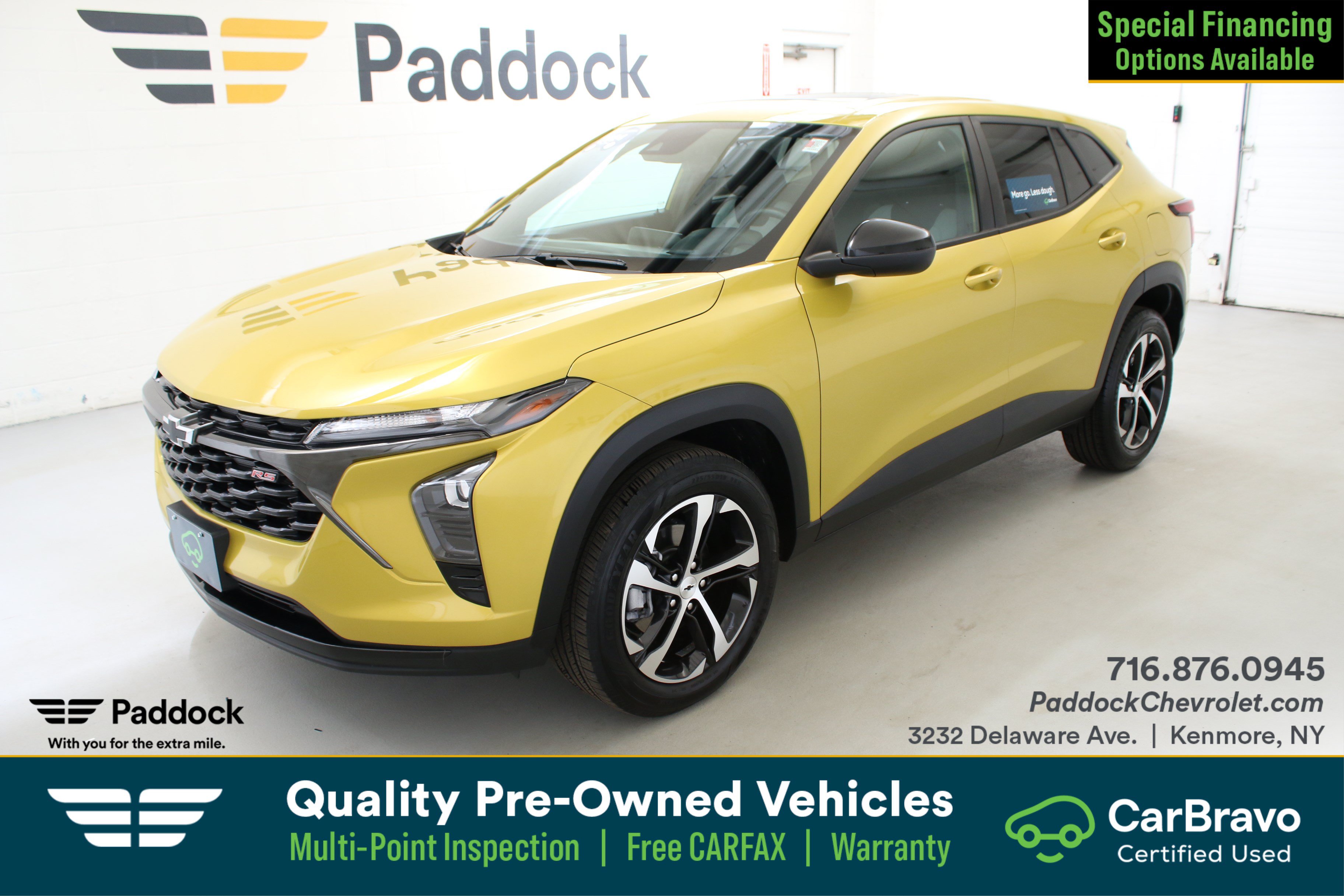 Certified 2024 Chevrolet Trax RS w/ Sunroof Package