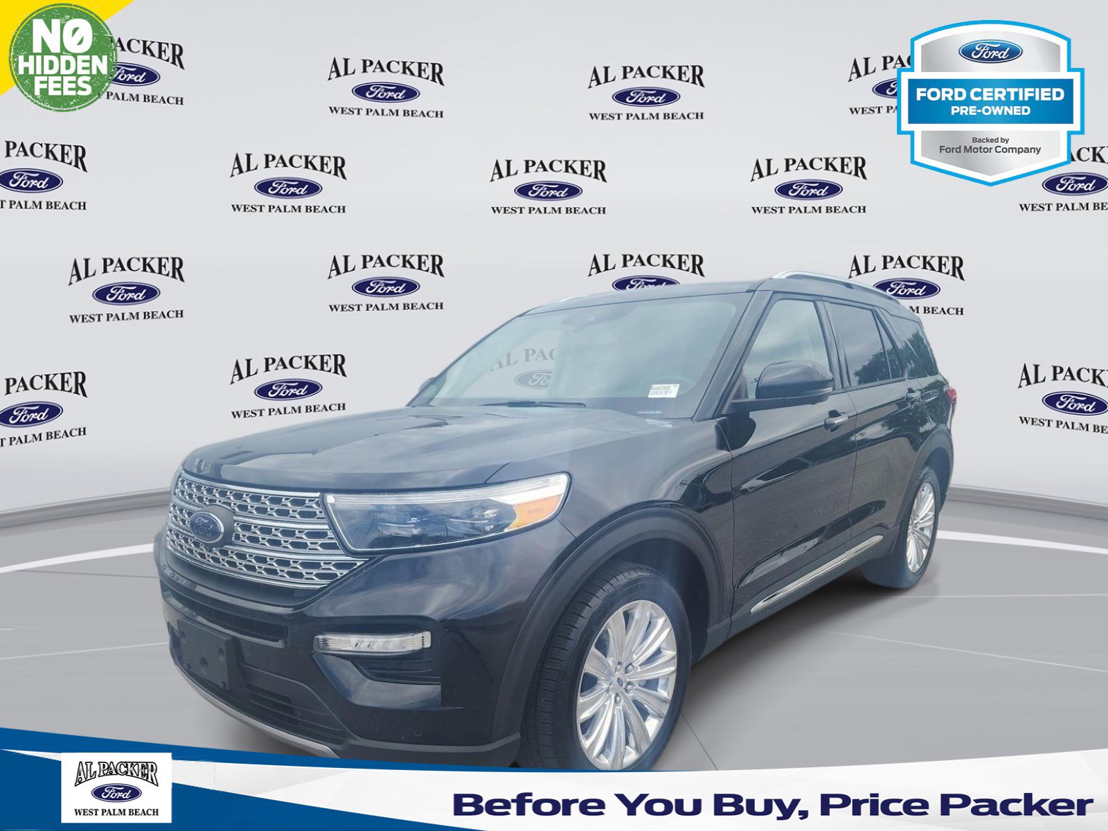 Certified 2022 Ford Explorer Limited w/ Equipment Group 301A