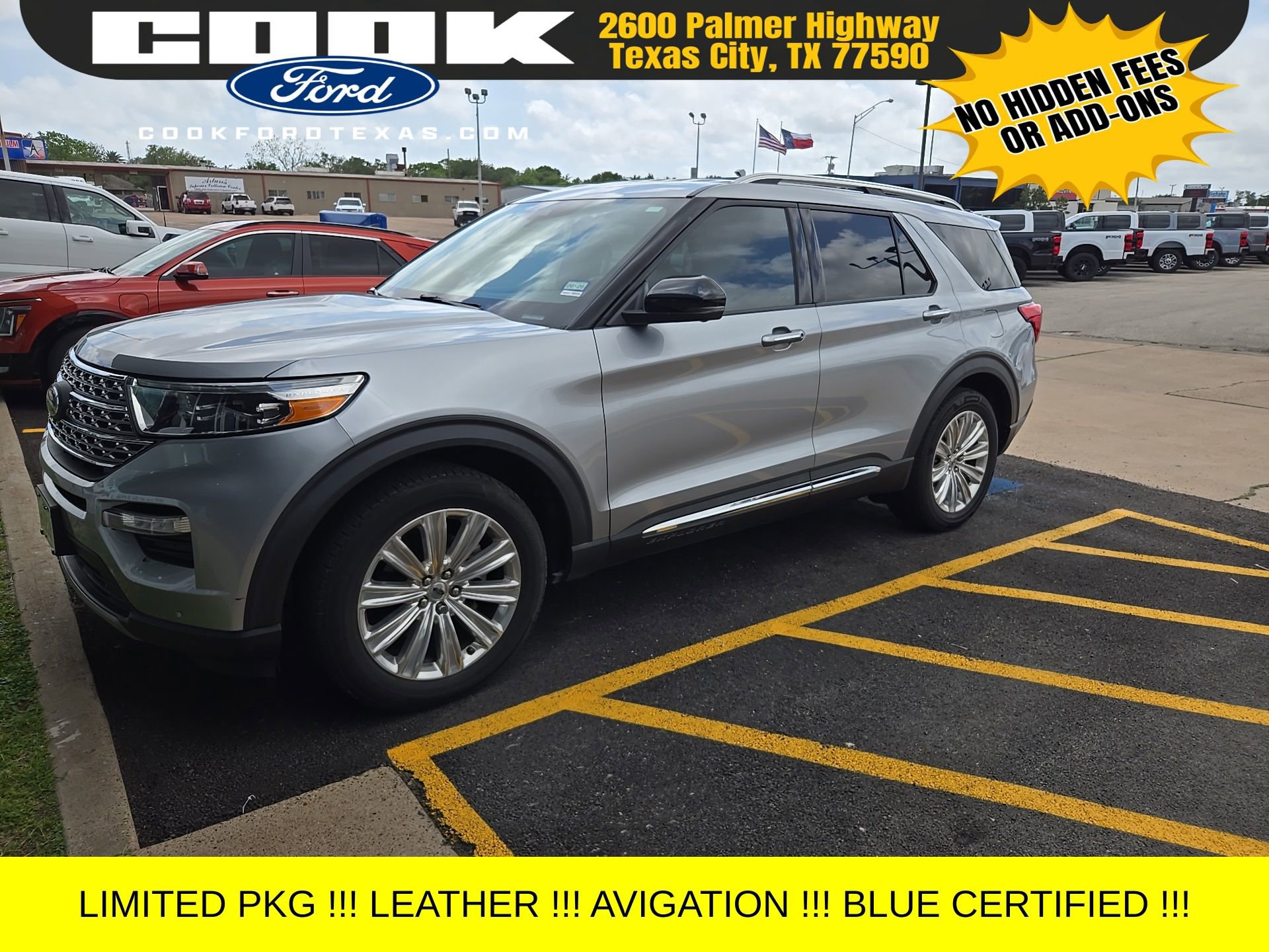 Used 2020 Ford Explorer Limited w/ Class III Trailer Tow Package