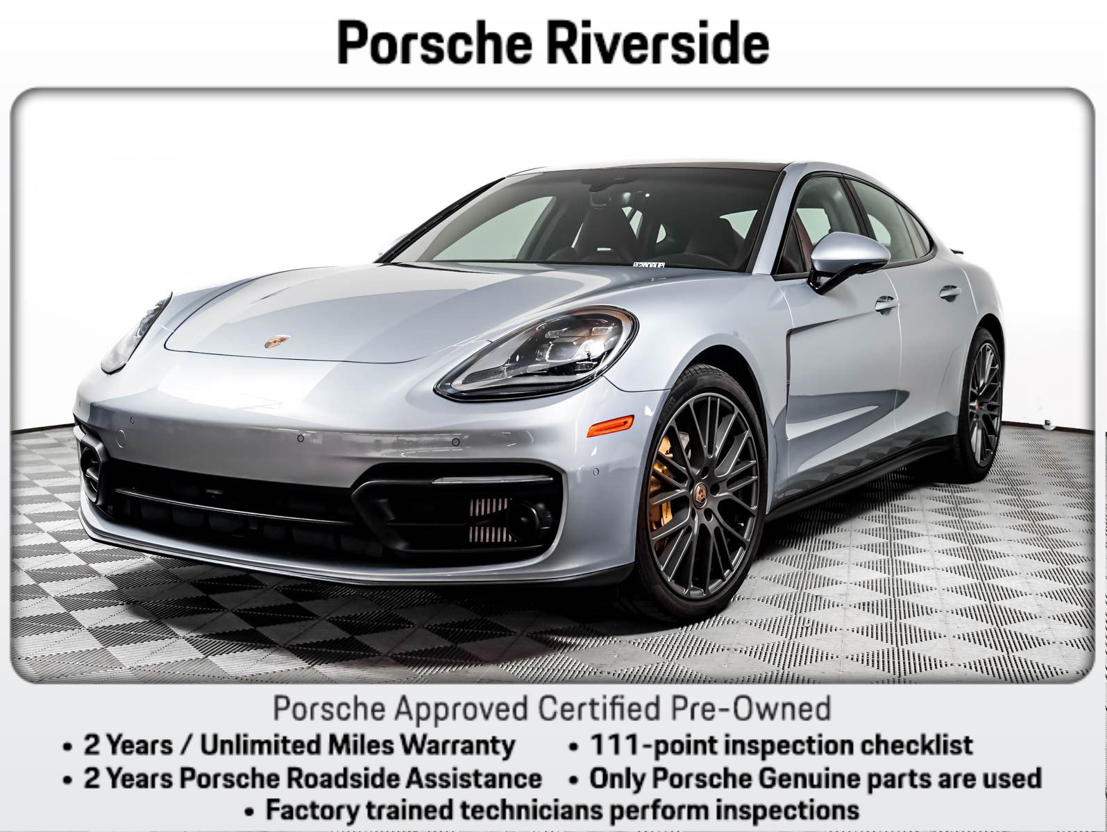 Certified 2023 Porsche Panamera 4 Platinum Edition