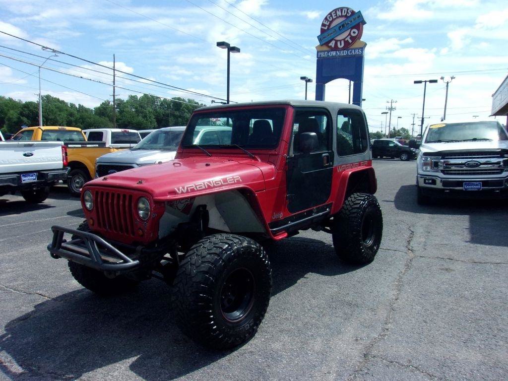 Used 2004 Jeep Wrangler X w/ Full Face Tire & Wheel Group