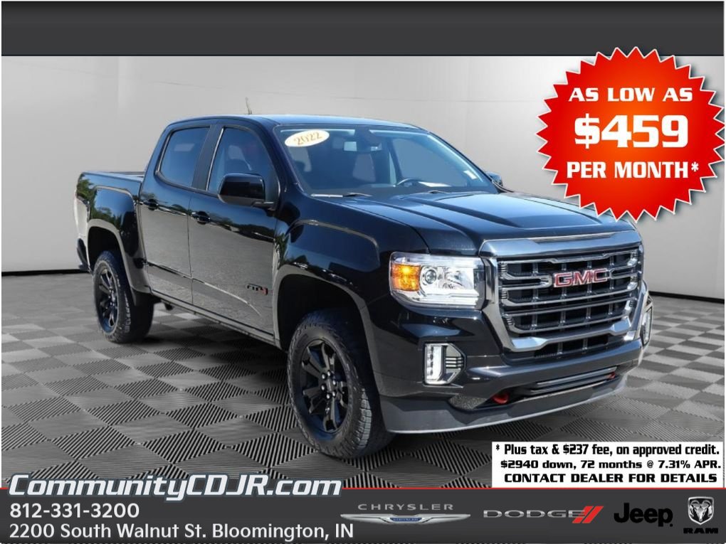 Used 2022 GMC Canyon AT4