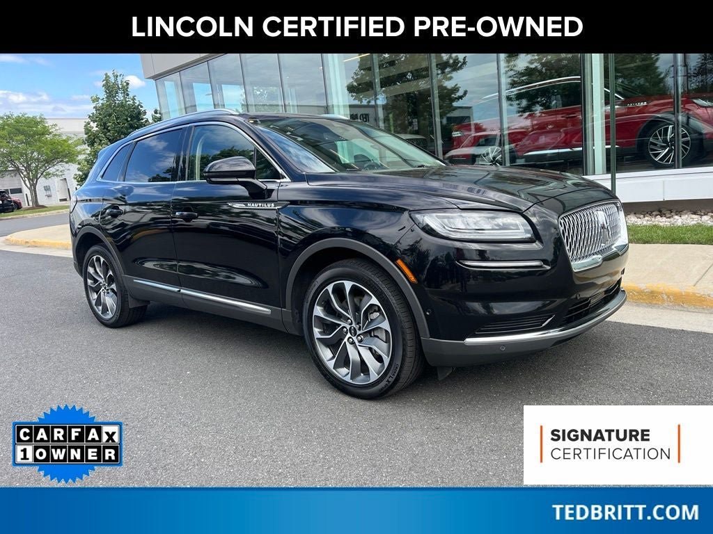 Certified 2023 Lincoln Nautilus Reserve w/ Equipment Group 201A