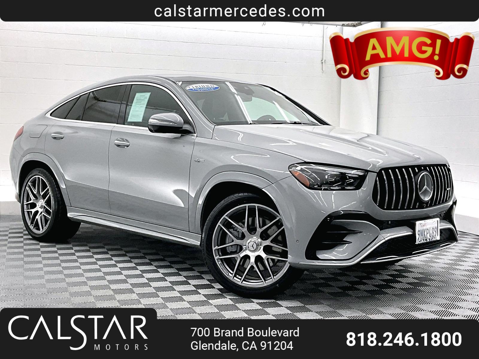 Certified 2024 Mercedes-Benz GLE 53 AMG 4MATIC Coupe