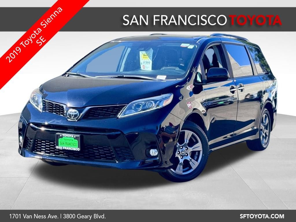 Certified 2019 Toyota Sienna SE w/ SE Preferred Package