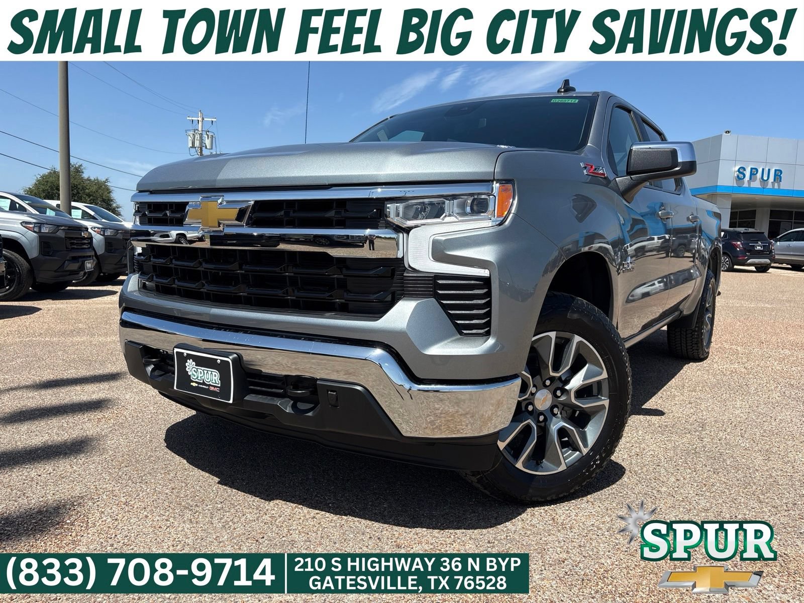 New 2026 Chevrolet Silverado 1500 LT w/ Texas Edition Plus