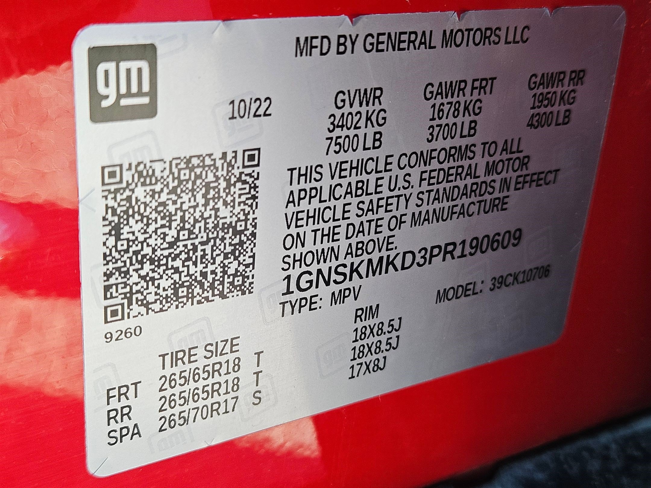 2023 Chevrolet Tahoe LS