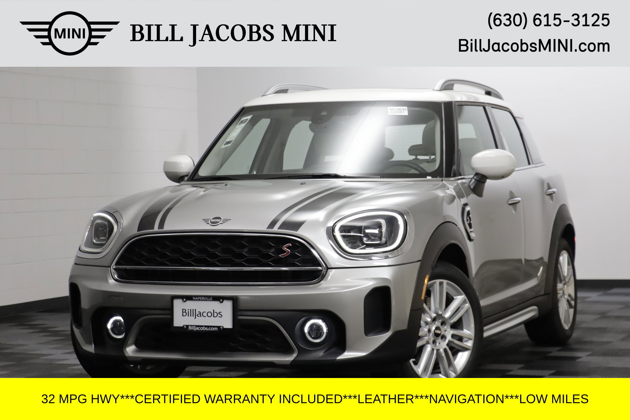Certified 2024 MINI Cooper Countryman S w/ Signature Upholstery Package