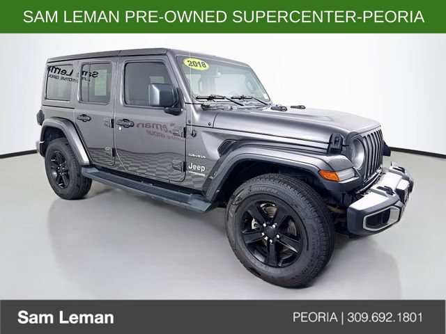 Used 2018 Jeep Wrangler Unlimited Sahara w/ Dual Top Group