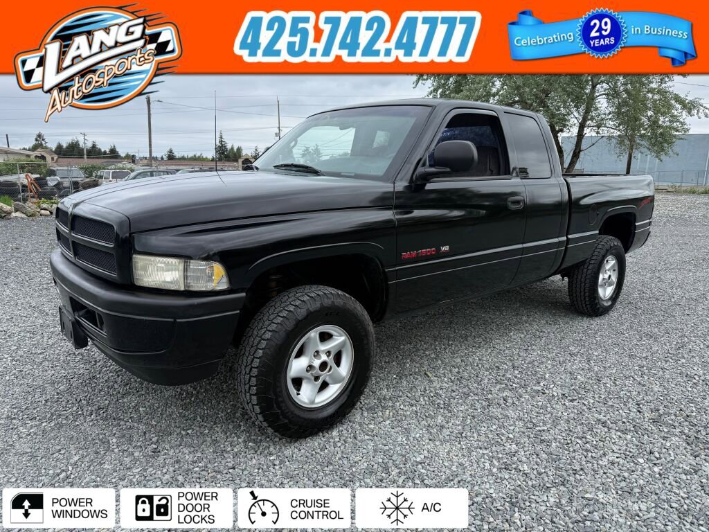 Used 1998 Dodge Ram 1500 Truck 4x4 Quad Cab