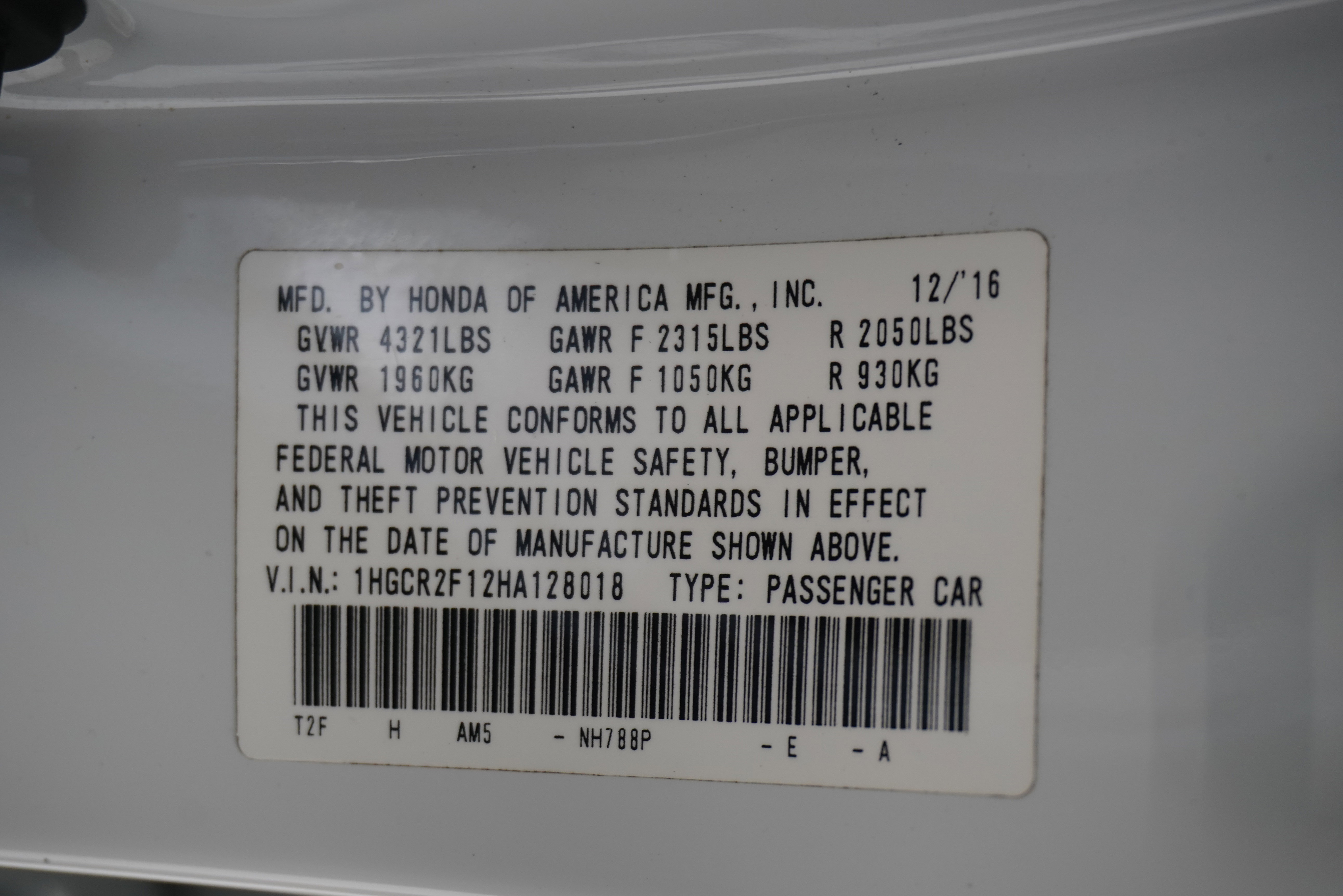 2017 Honda Accord Sport Special Edition