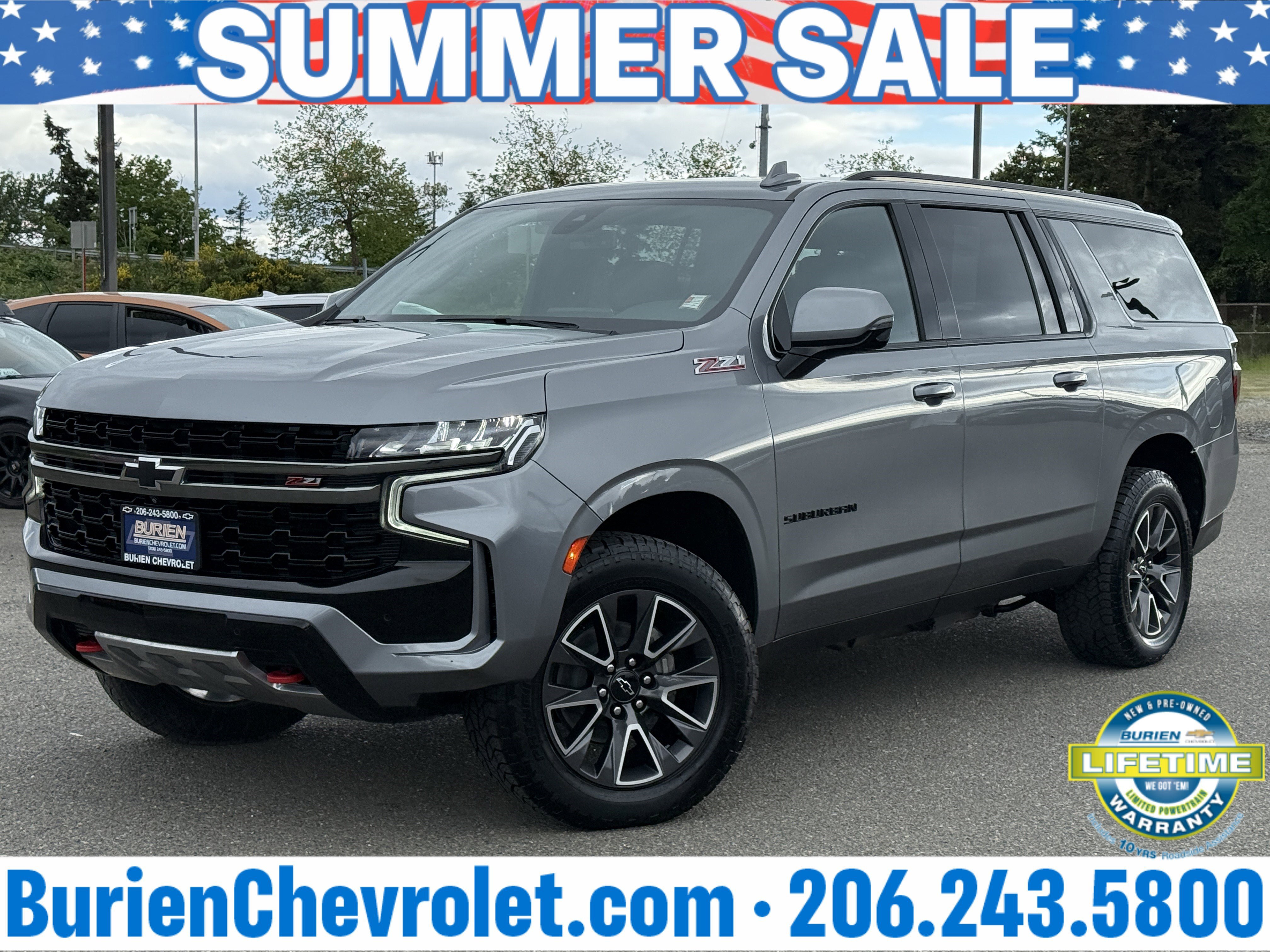 Used 2022 Chevrolet Suburban Z71 w/ Luxury Package