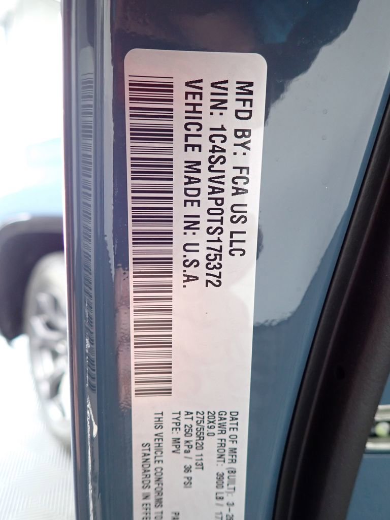 2026 Jeep Grand Wagoneer 4WD