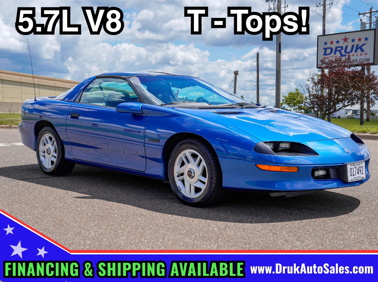 Used 1996 Chevrolet Camaro Z28