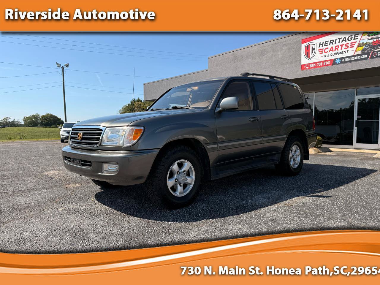 Used 1999 Toyota Land Cruiser w/ Leather Trim Pkg