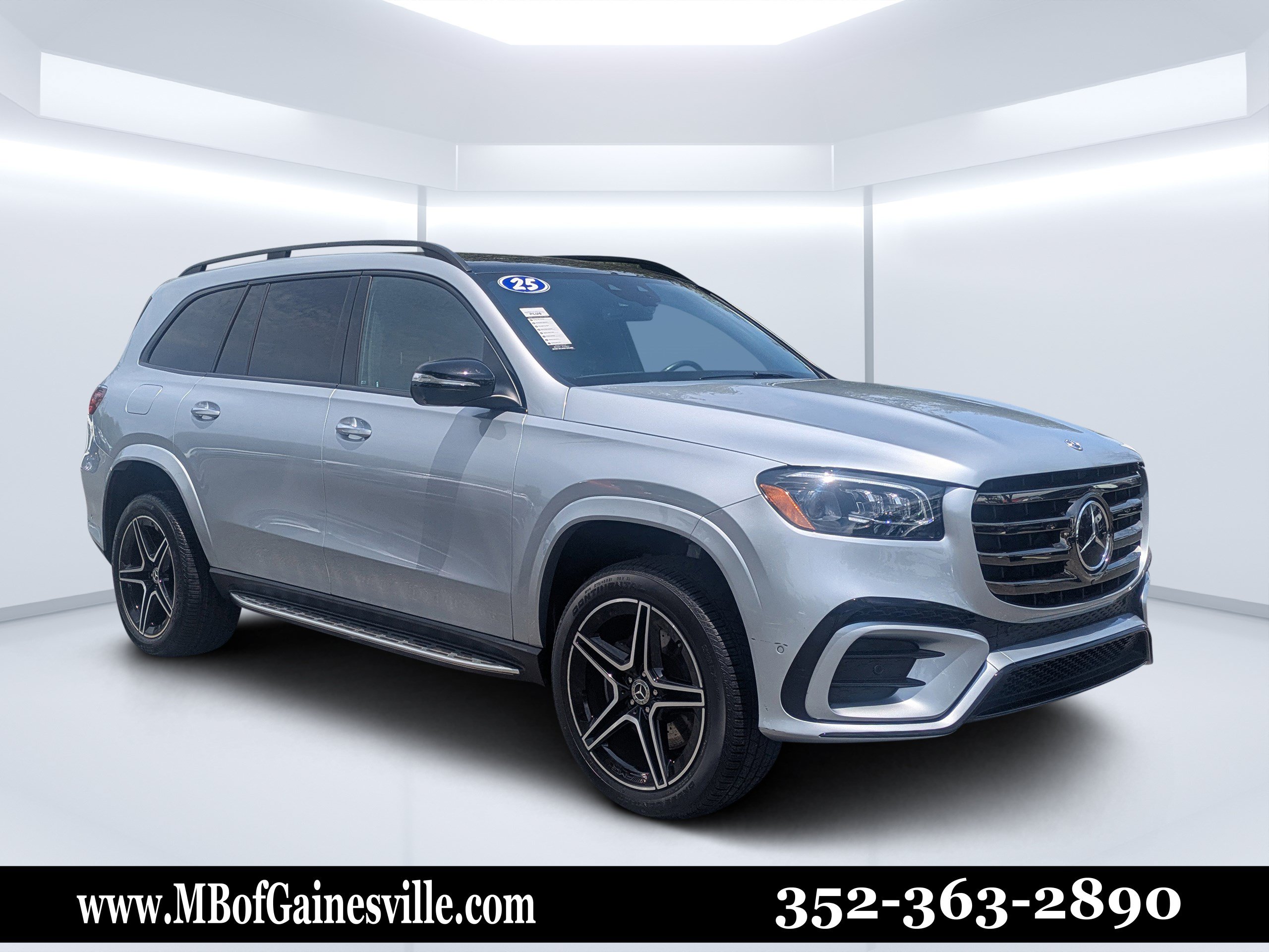 Certified 2025 Mercedes-Benz GLS 450 4MATIC w/ AMG Line Exterior