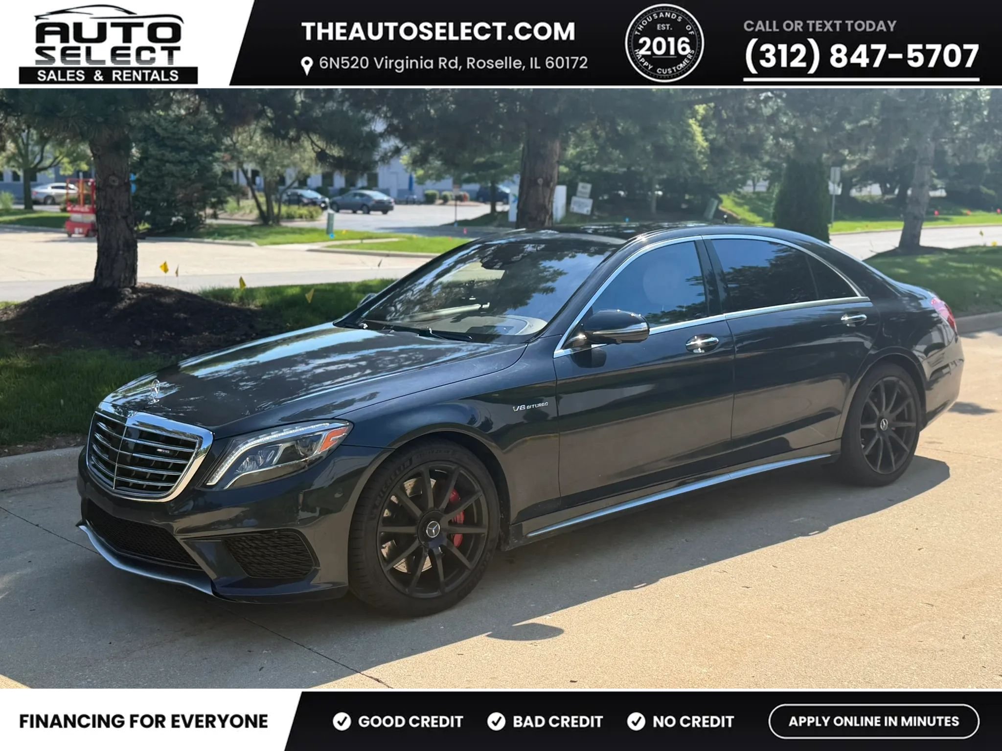 Used 2016 Mercedes-Benz S 63 AMG 4MATIC Sedan