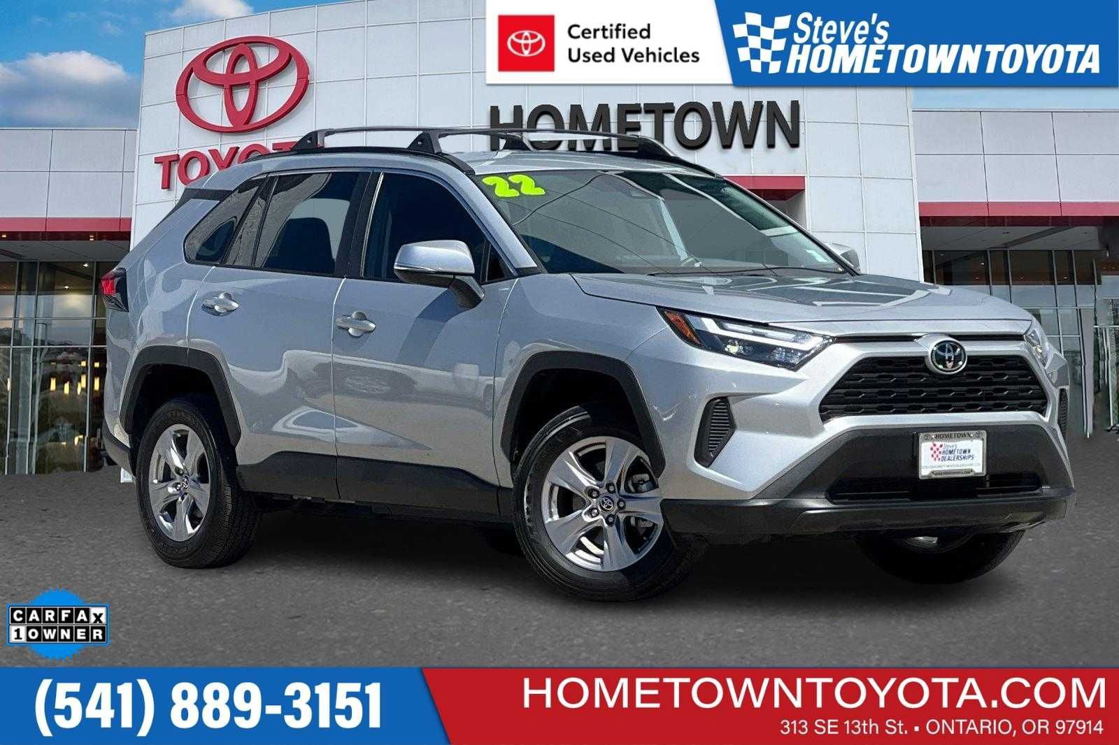Certified 2022 Toyota RAV4 XLE
