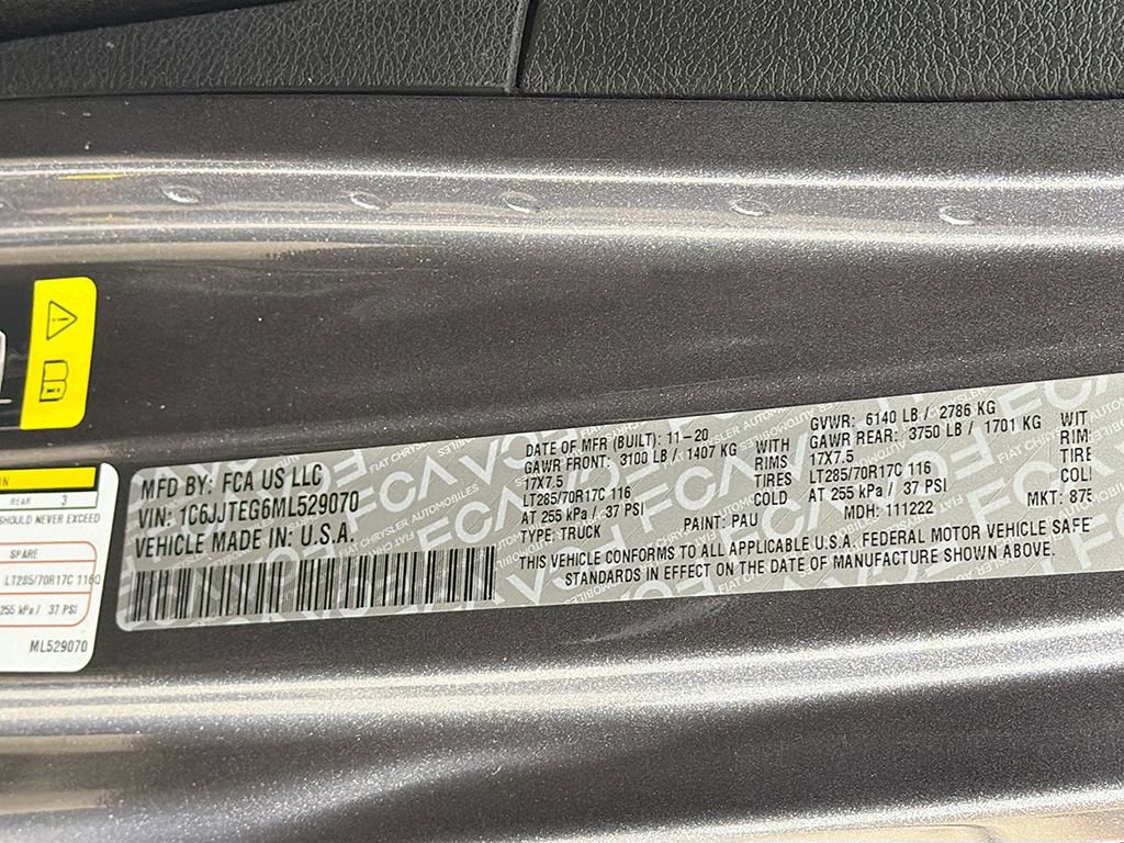 2021 Jeep Gladiator Mojave