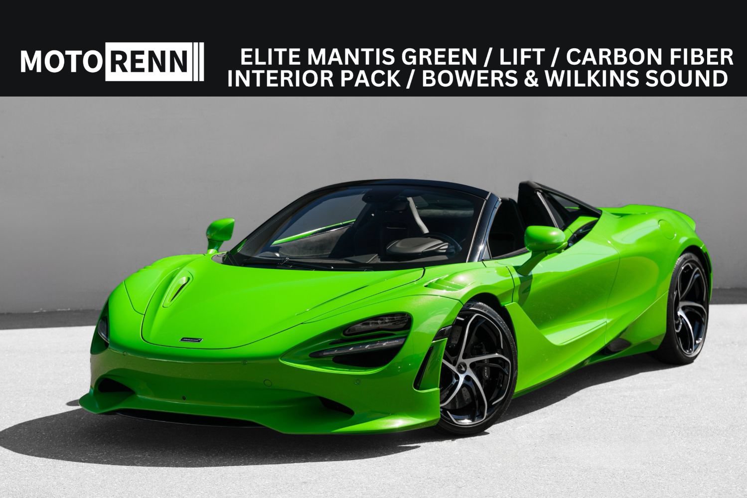 Used 2024 McLaren 750S Spider 1