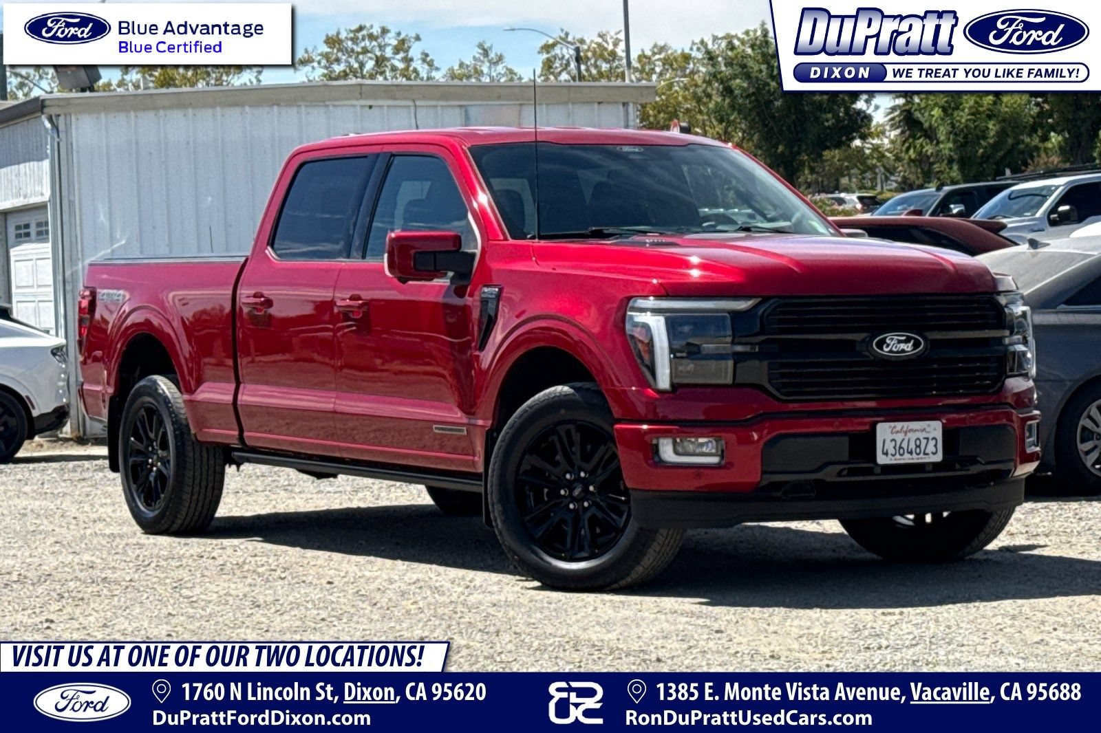 Certified 2024 Ford F150 Platinum