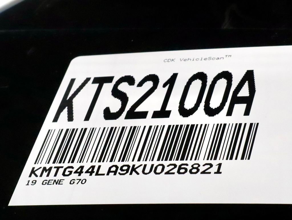 2019 Genesis G70 2.0T Advanced