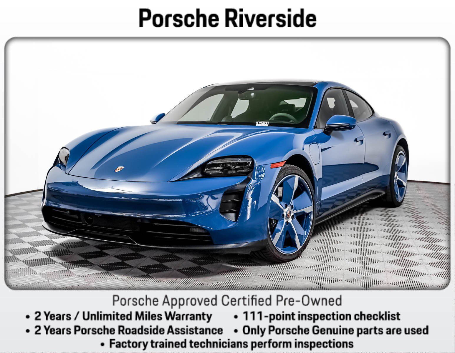 Certified 2023 Porsche Taycan GTS