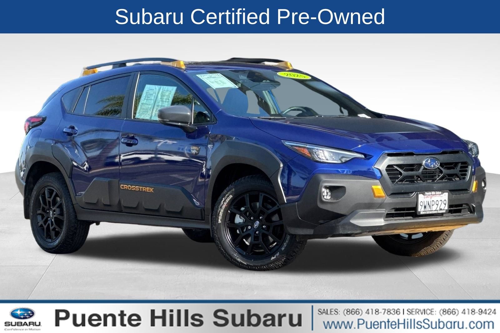 Certified 2025 Subaru Crosstrek 2.5i Wilderness w/ Crosstrek Mirror Package