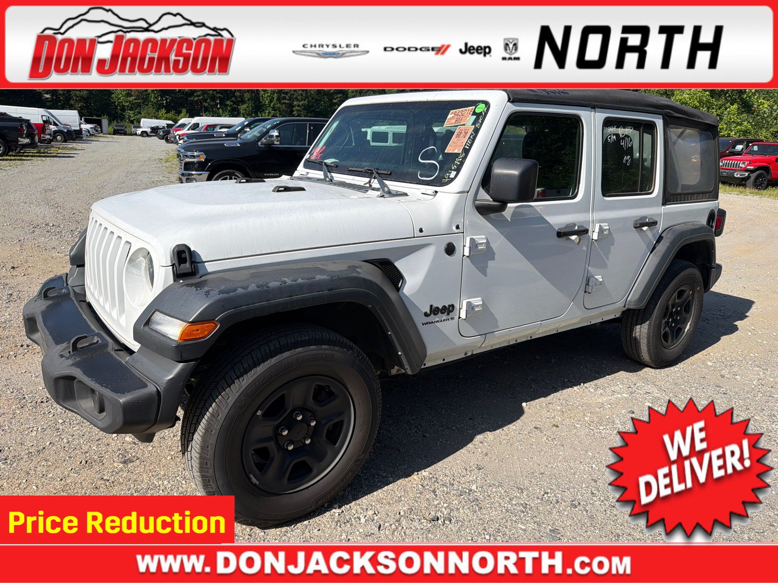 Used 2023 Jeep Wrangler Unlimited Sport