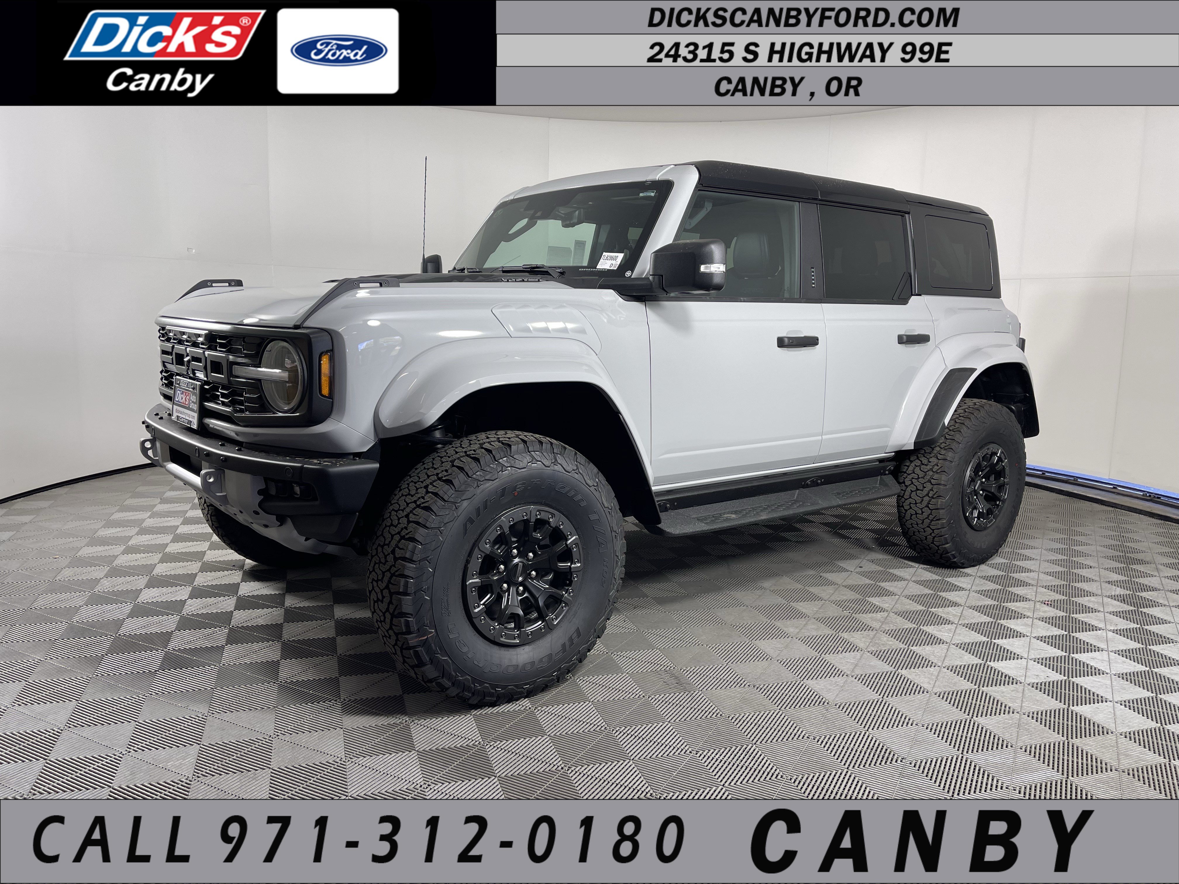 New 2026 Ford Bronco Raptor w/ Interior Carbon Fiber Pack