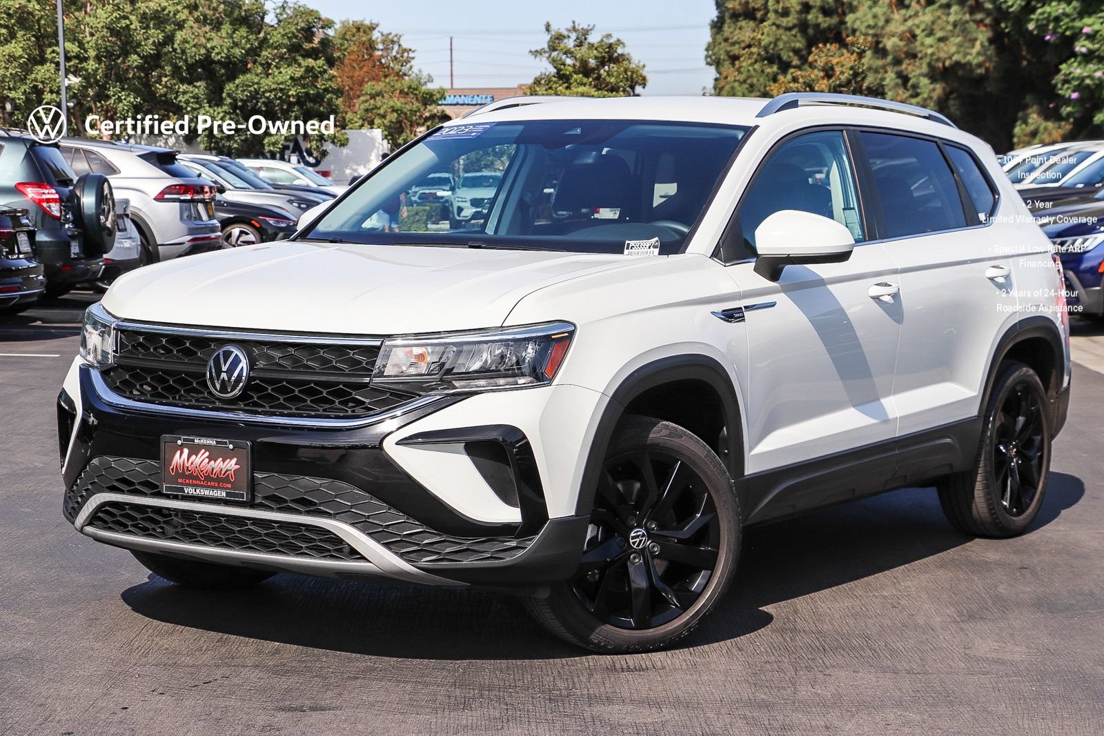 Used 2023 Volkswagen Taos SE w/ Black Wheel Package