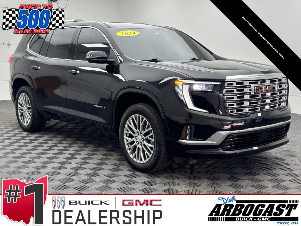 Used 2024 GMC Acadia Denali w/ LPO, Floor Liner Package