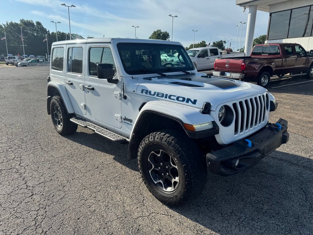 Used 2021 Jeep Wrangler Unlimited Rubicon 4xe w/ Steel Bumper Group