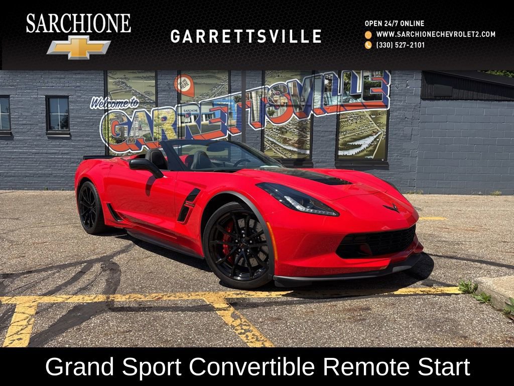 Used 2017 Chevrolet Corvette Grand Sport w/ Battery Protection Package