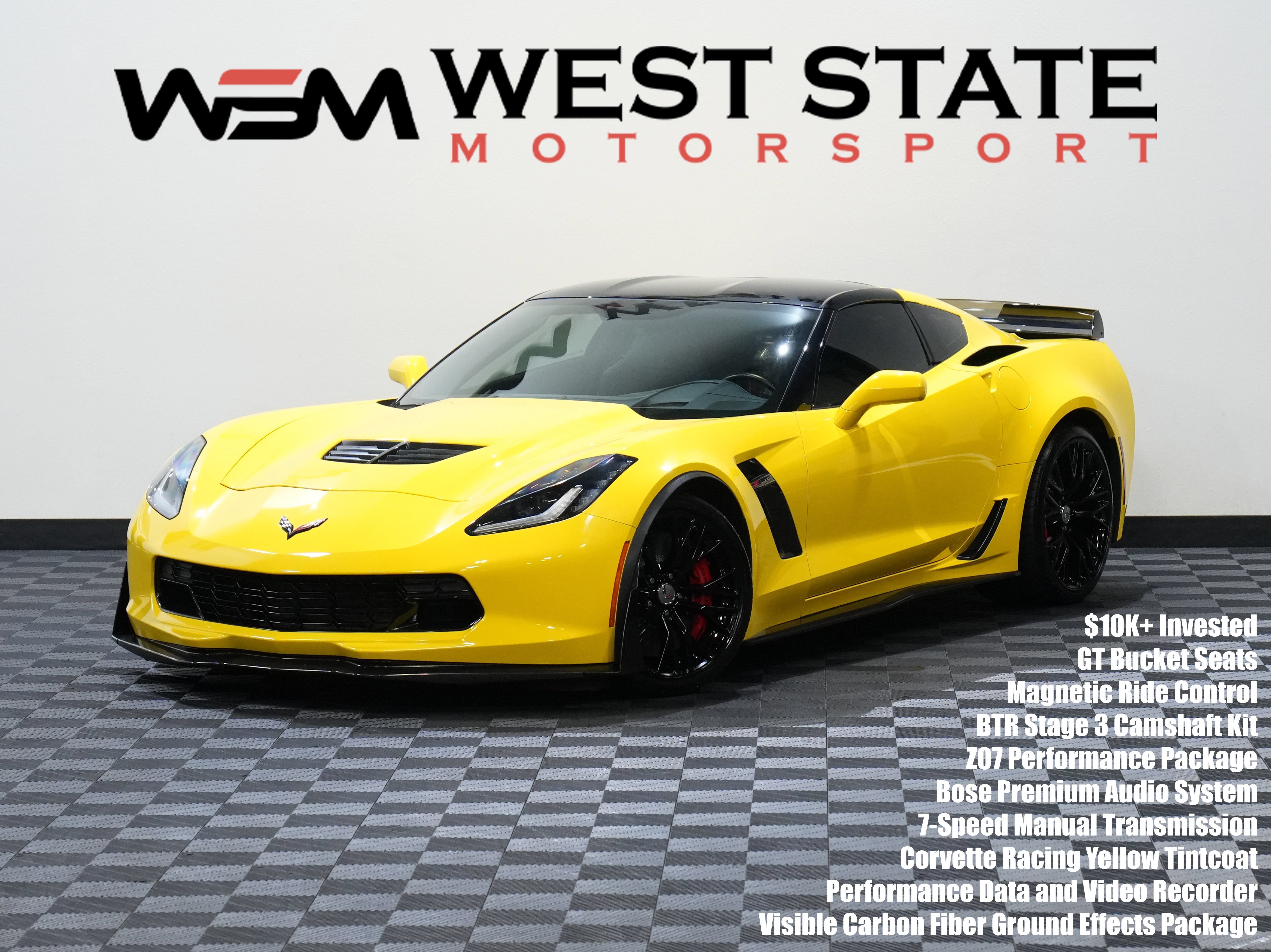Used 2017 Chevrolet Corvette Z06 w/ Z07 Performance Package