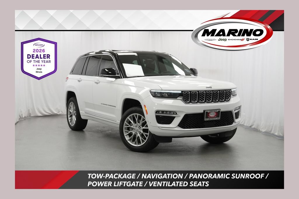 Certified 2022 Jeep Grand Cherokee Summit w/ Adv Protech Group IV