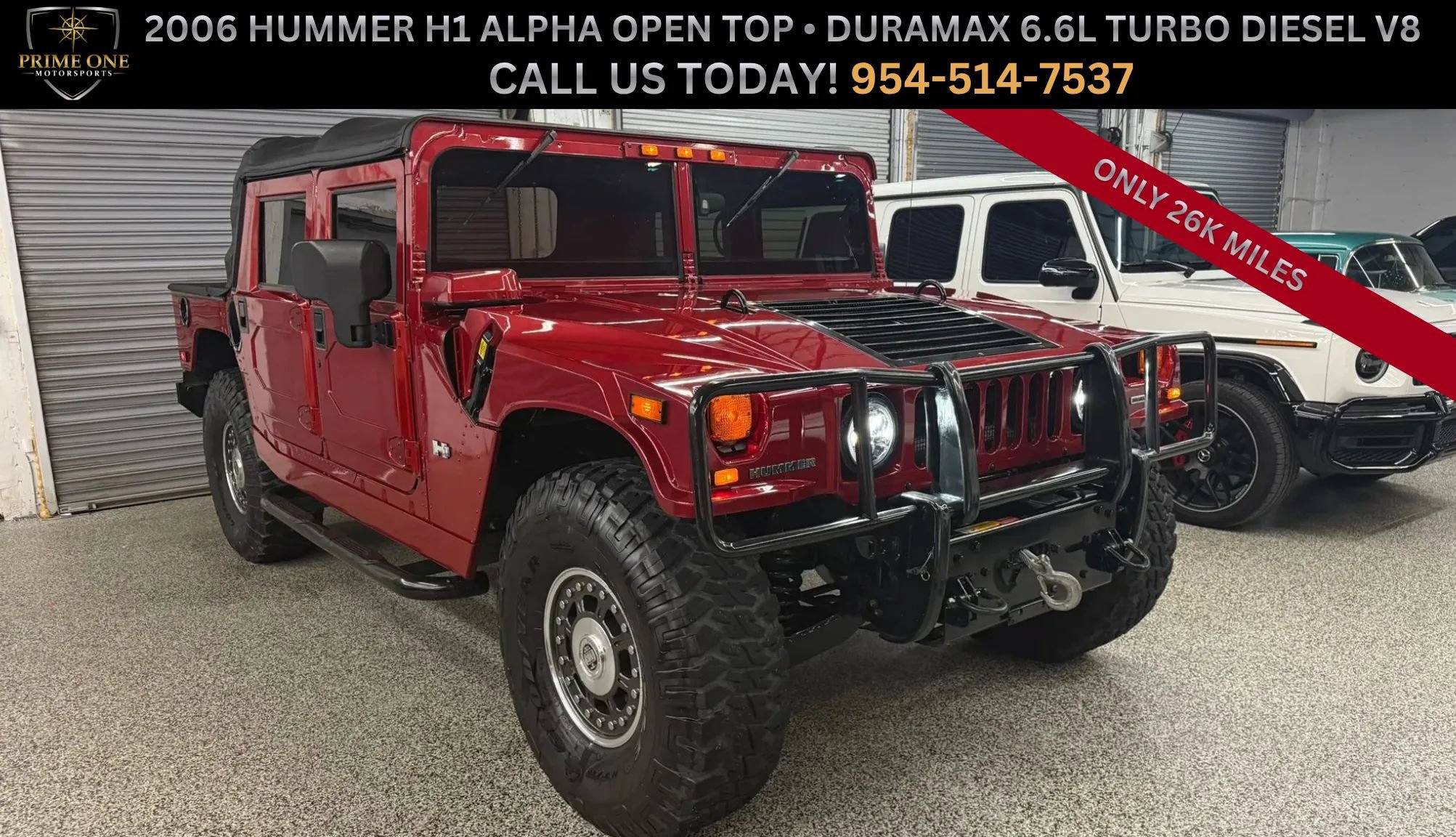 Used 2006 HUMMER H1 4-Door Open Top