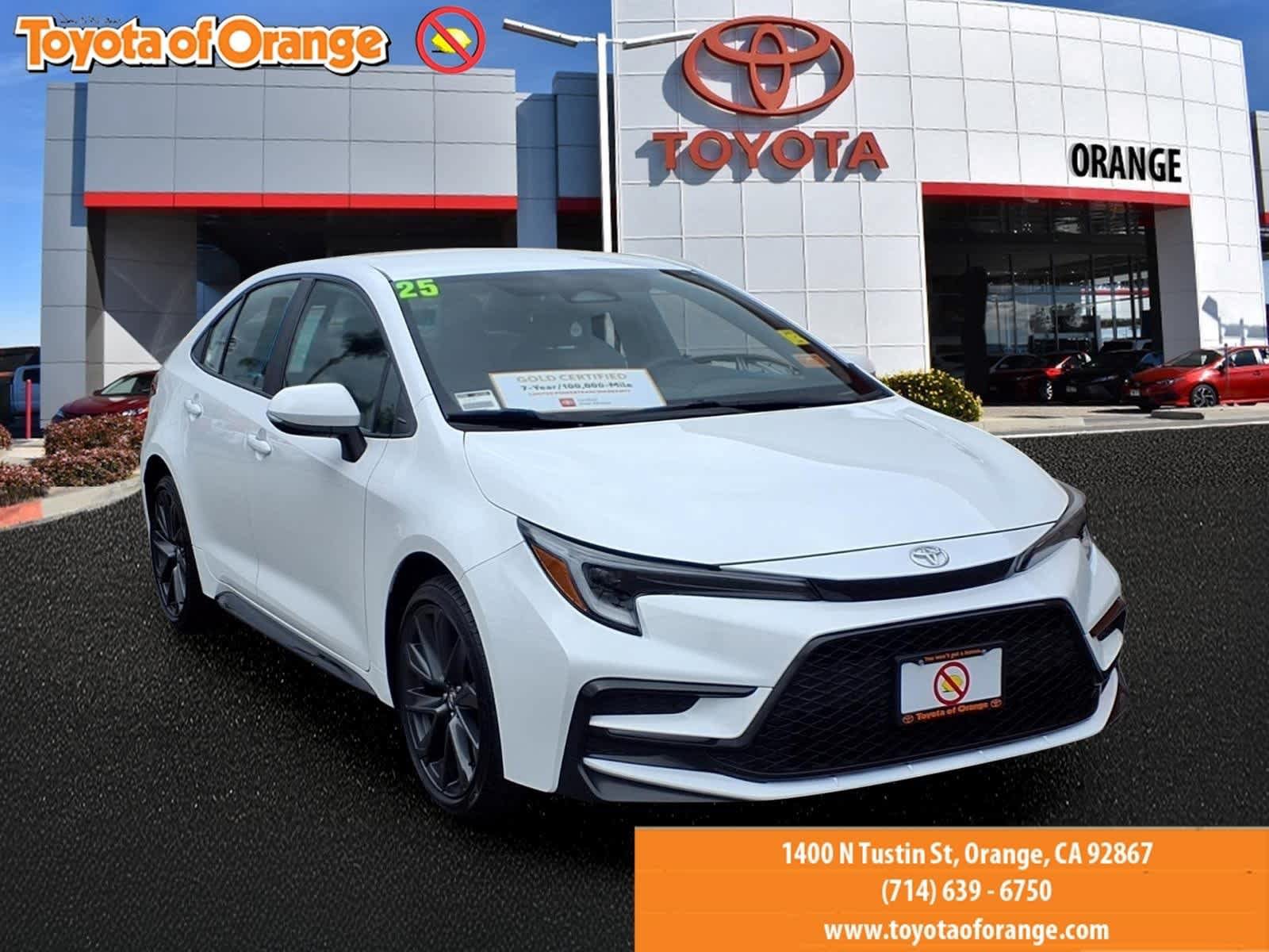 Certified 2025 Toyota Corolla SE w/ Convenience Package